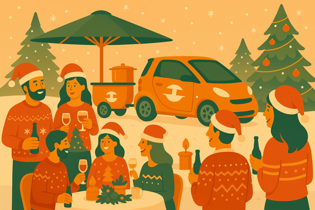 Firmenessen Weihnachten