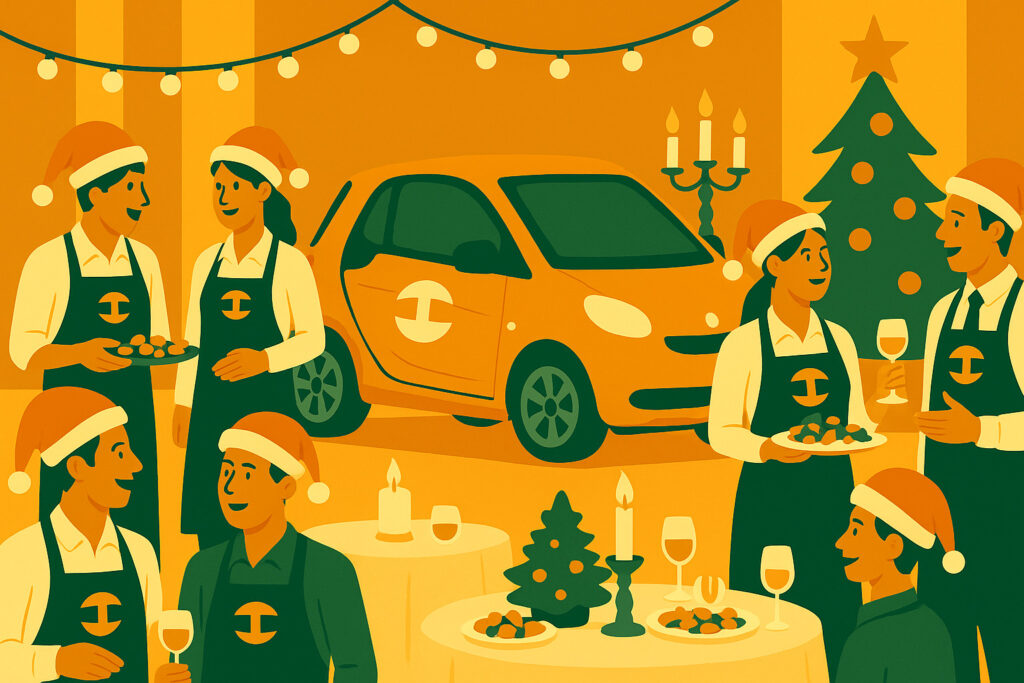 Firmenessen Weihnachten